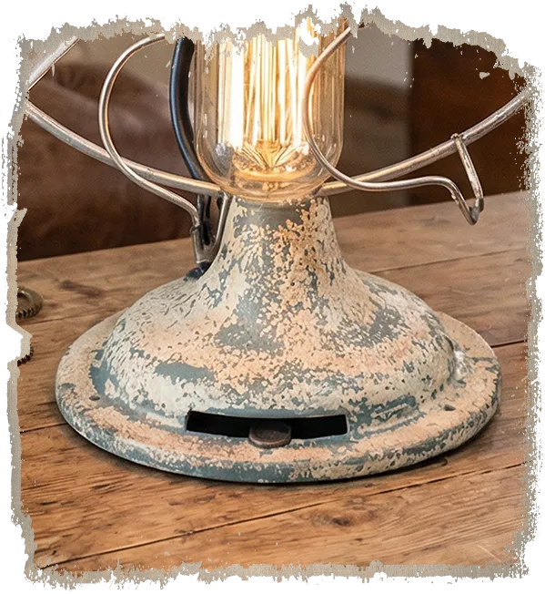 1930s LIMIT 10inch Fan Lamp